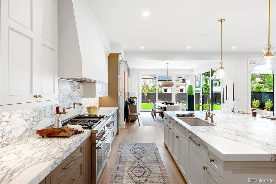 Furnished interior view inside a new home in , Denver (Image 13). Furnished interior view inside a new home in , Denver (Image 13).