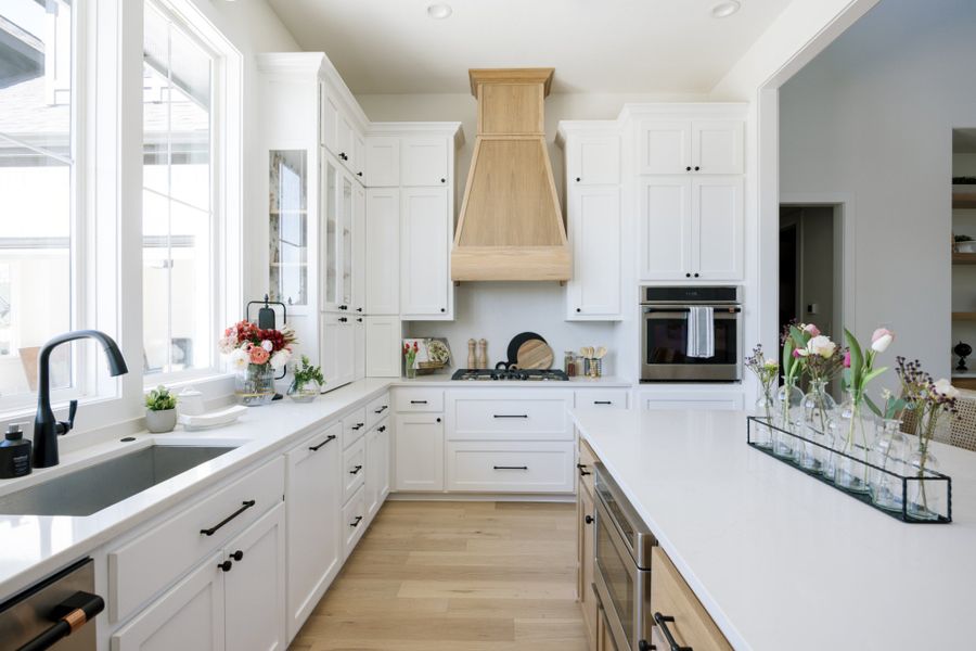 Furnished interior in a model home at Stella Ranch in Bryan (Image 11).
