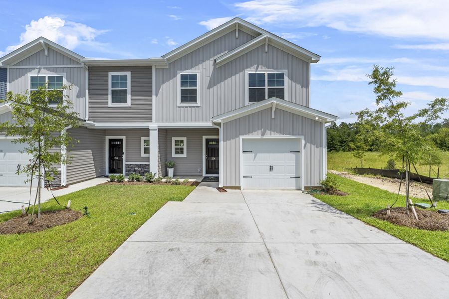 Representative exterior photo of a completed home built from the Balsa 25 by McGuinn Homes in Knox Place, Hephzibah, GA (Image 25).
