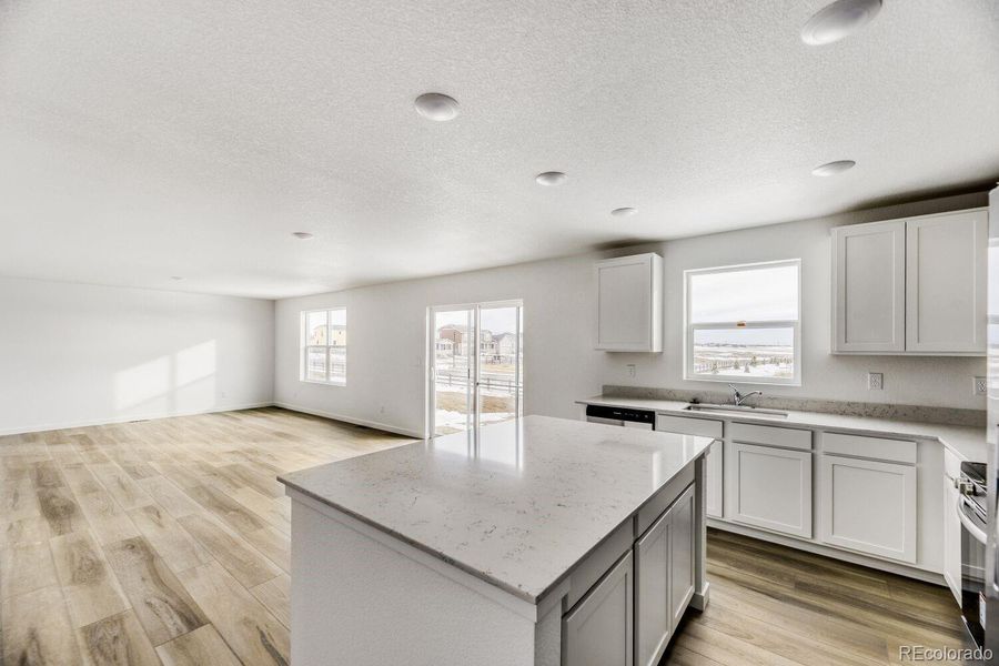 Furnished interior view inside a new home in Percheron: The Camden Collection, Colorado Springs (Image 4).
