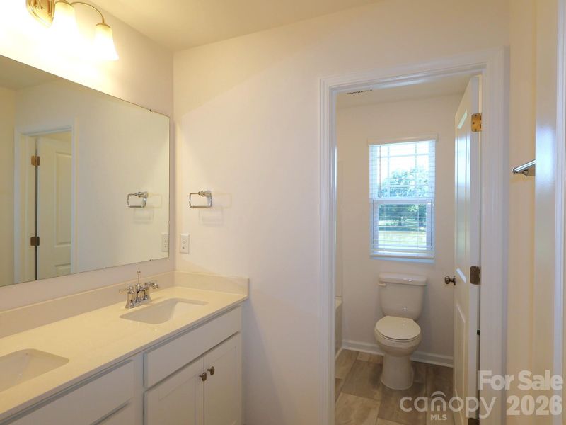 Secondary bathroom