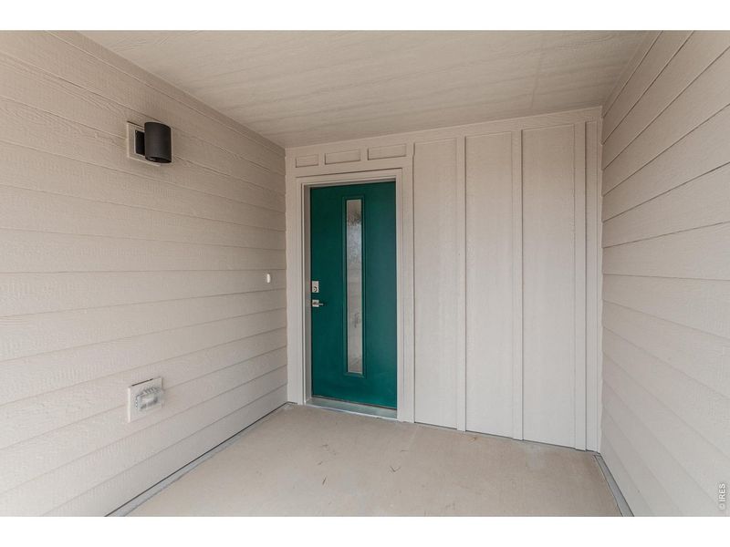Exterior details and patio area of a home in , Timnath (Image 21).