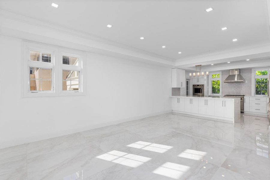 Furnished interior view inside a new home in , Palm Beach (Image 14).