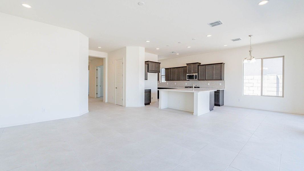 Furnished interior view inside a new home in Hacienda at Estrella, Goodyear (Image 8).
