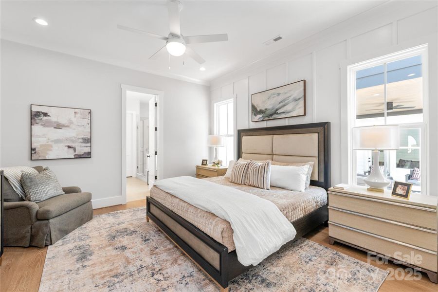 Furnished interior view inside a new home in , Davidson (Image 36).