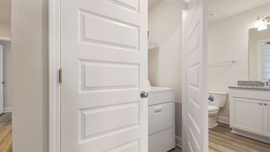 Representative furnished interior of a home built from the Palm Interior by D.R. Horton in Caballeros Estates Townhomes at Hombre, Panama City Beach (Image 26). Representative furnished interior of a home built from the Palm Interior by D.R. Horton in Caballeros Estates Townhomes at Hombre, Panama City Beach (Image 26).