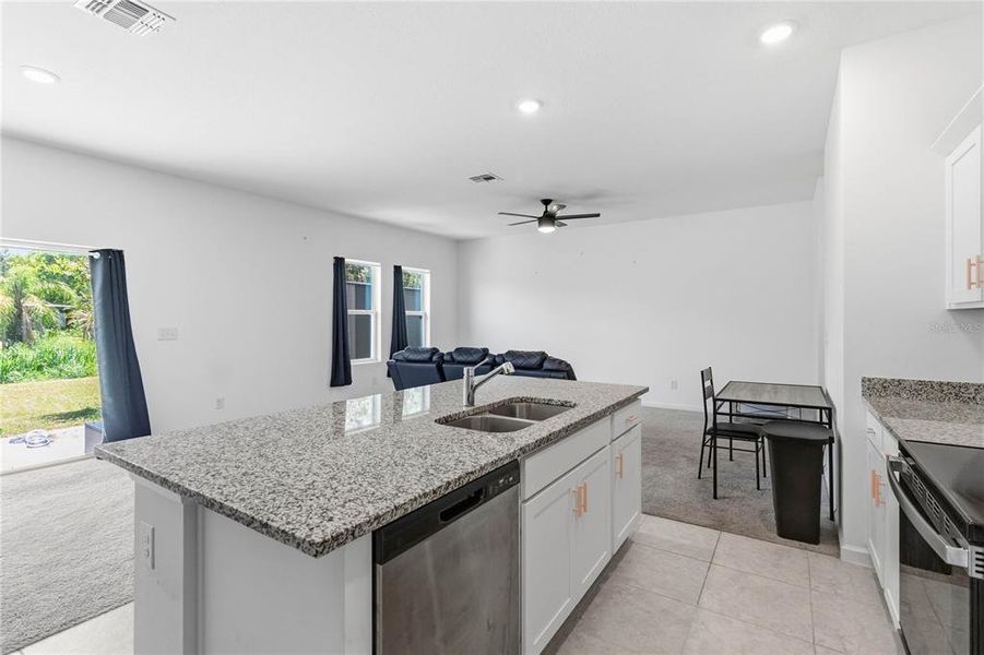 Furnished interior view inside a new home in Belair Place, Sanford (Image 4).