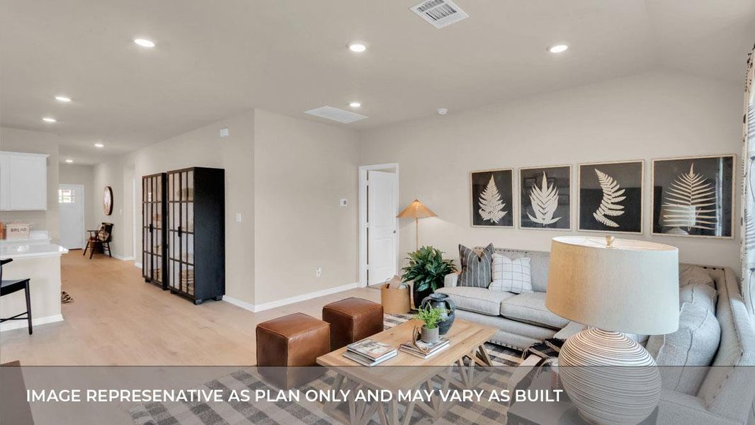 Furnished interior view inside a new home in Thunder Rock, Marble Falls (Image 21).