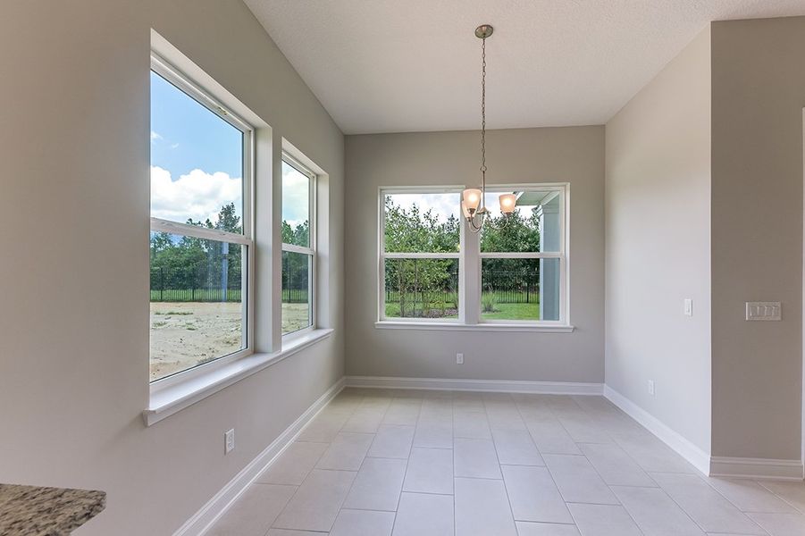 Representative unfurnished interior of a home built from the Washington by Riverside Homes in Mariposa at EverRange, Jacksonville (Image 18).