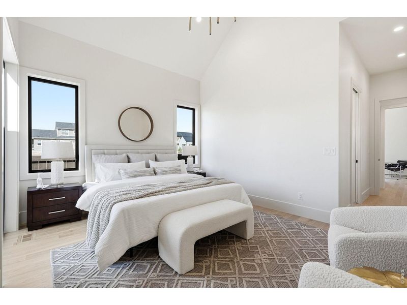 Furnished interior view inside a new home in , Superior (Image 19).