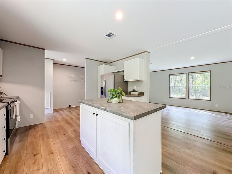 Furnished interior view inside a new home in , Satsuma (Image 3).