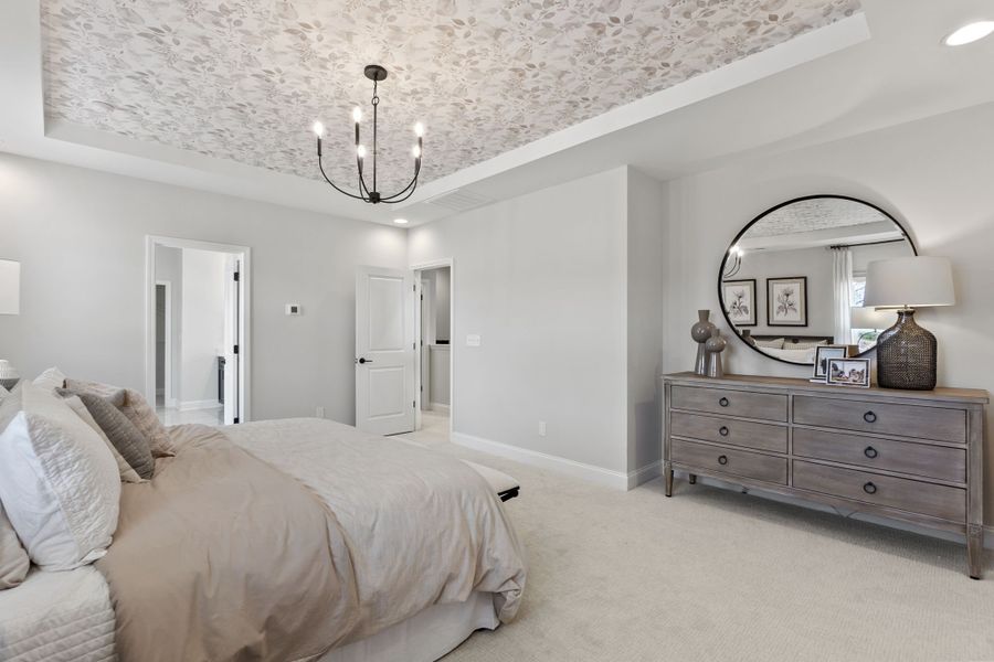 Representative furnished interior of a home built from the Somerset by Taylor Morrison in River Falls, Tega Cay (Image 24).
