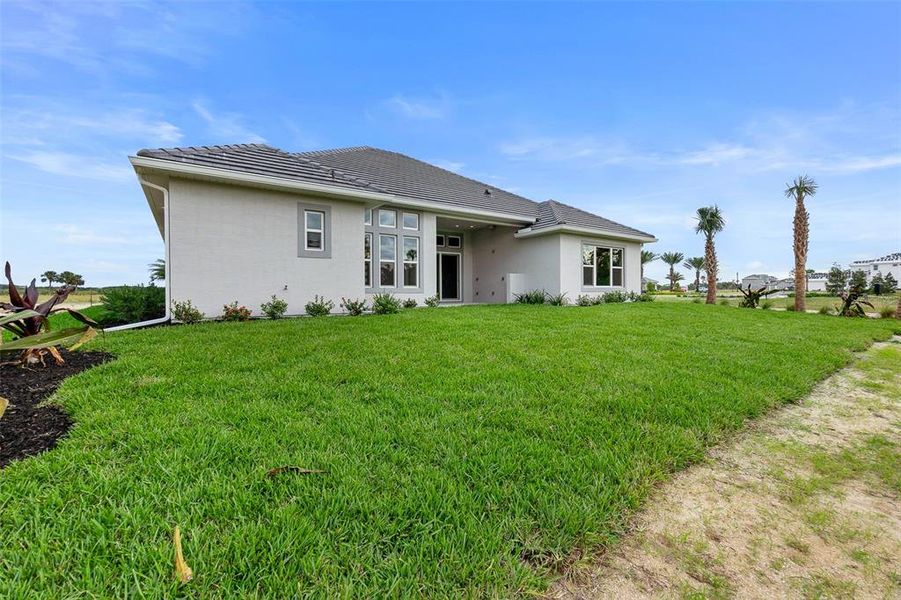 Exterior details and patio area of a home in Veranda Bay, Flagler Beach (Image 29). Exterior details and patio area of a home in Veranda Bay, Flagler Beach (Image 29).