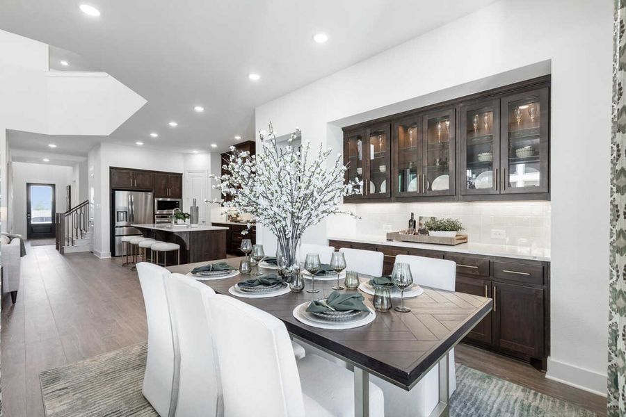 Representative Dining Room - some options shown