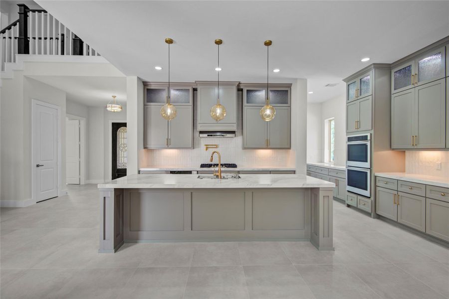 Furnished interior view inside a new home in , Spring (Image 10).