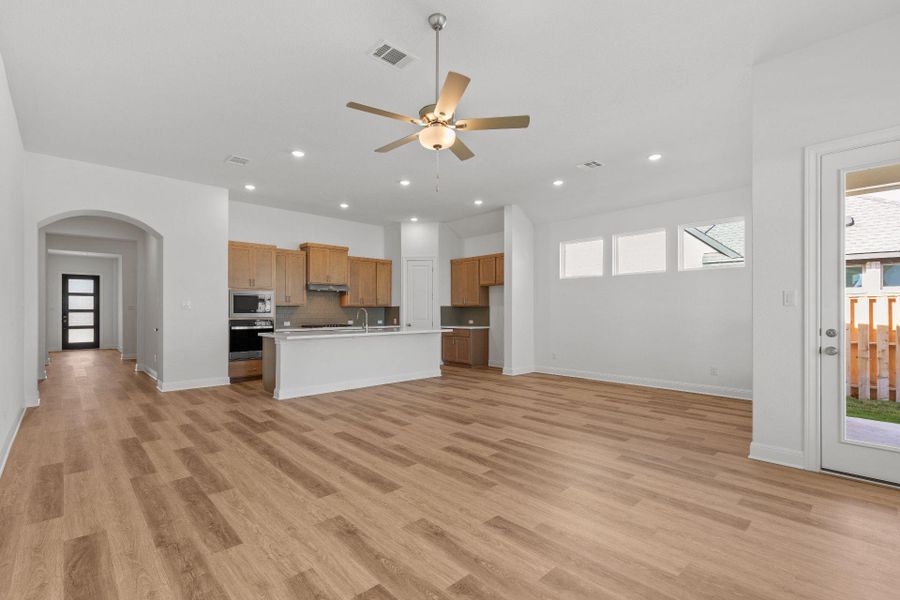 From Family Room to Open Concept Kitchen