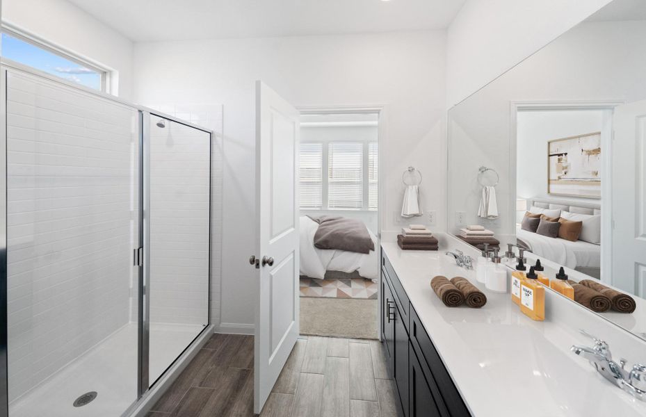 MODEL HOME images may NOT be consistent with the finished product.