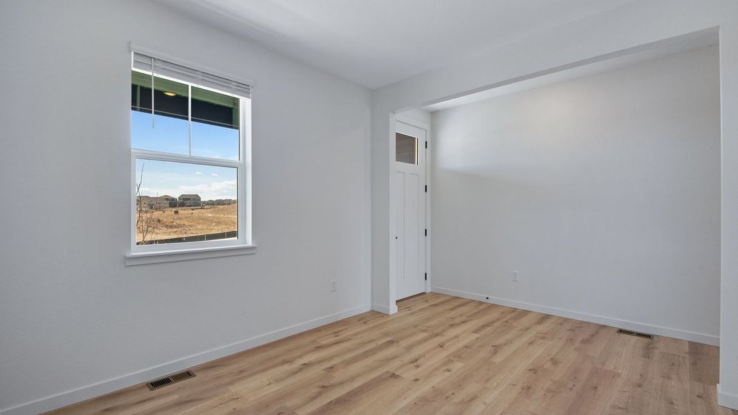 Spacious, unfurnished interior of a new home in Spring Valley Ranch, Elizabeth (Image 22). Spacious, unfurnished interior of a new home in Spring Valley Ranch, Elizabeth (Image 22).