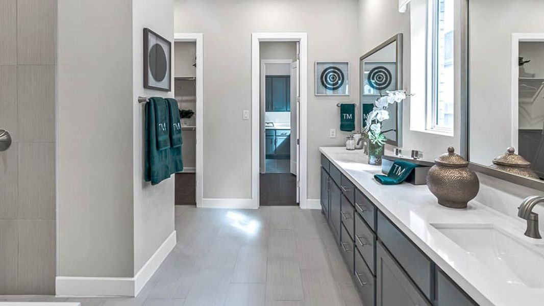 Representative furnished interior of a home built from the Regatta by Taylor Morrison in Avalon at Friendswood, Friendswood (Image 21).