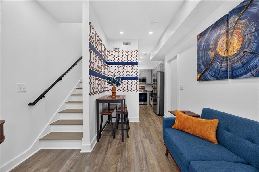 Furnished interior view inside a new home in , Union City (Image 16).