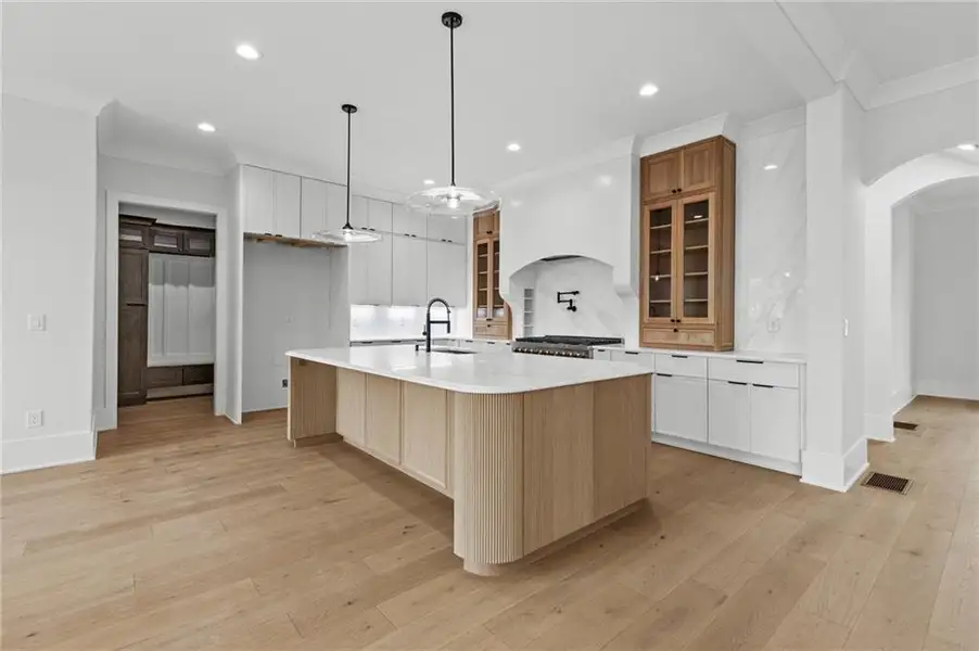 Furnished interior view inside a new home in , Buford (Image 5).