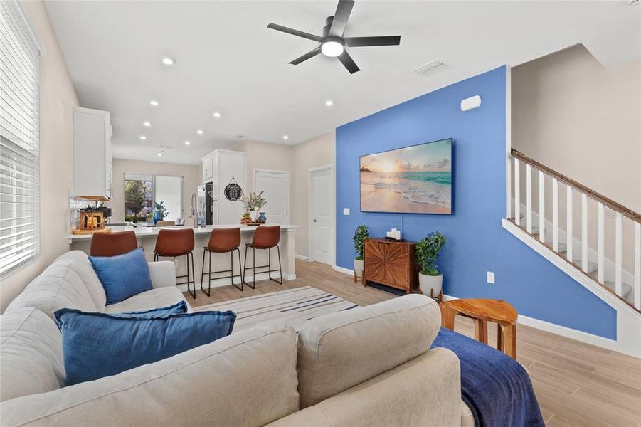 Furnished interior view inside a new home in Hickory Grove, Winter Springs (Image 8).