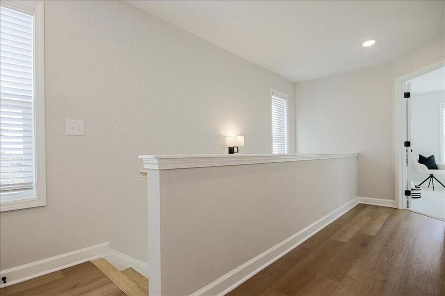 Spacious, unfurnished interior of a new home in Townes at South Main, Kennesaw (Image 21).