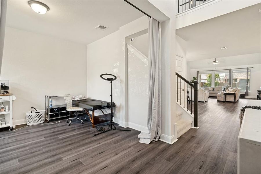 Furnished interior view inside a new home in Karis - Village Series, Crowley (Image 13).