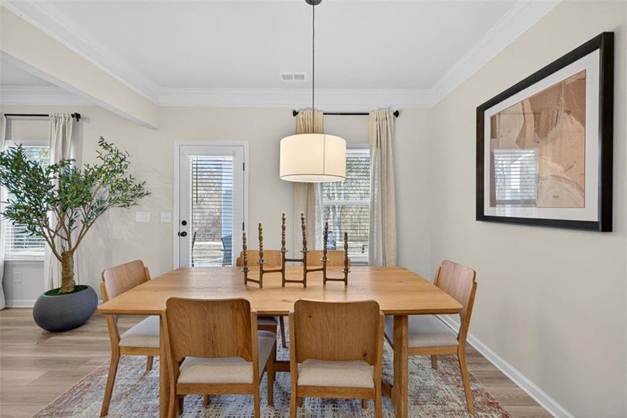 Furnished interior view inside a new home in Jones Ridge, Dallas (Image 31).