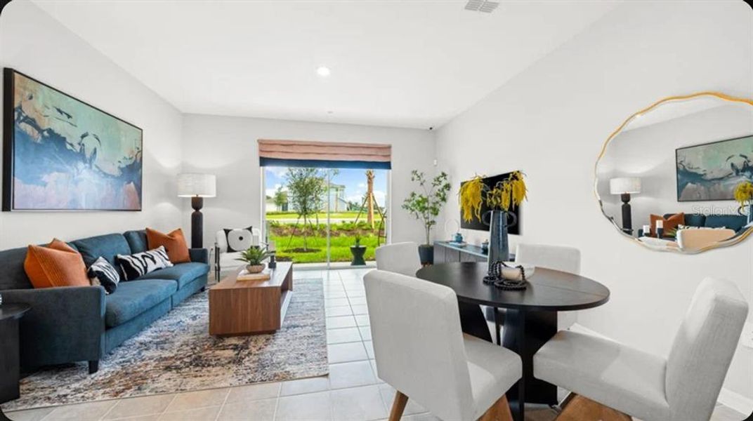 Furnished interior view inside a new home in Southloch, Mount Dora (Image 5).