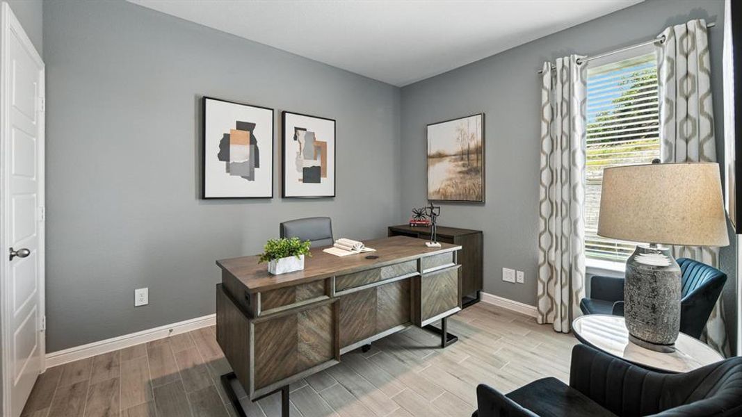 Furnished interior view inside a new home in Vista Park, Decatur (Image 8).