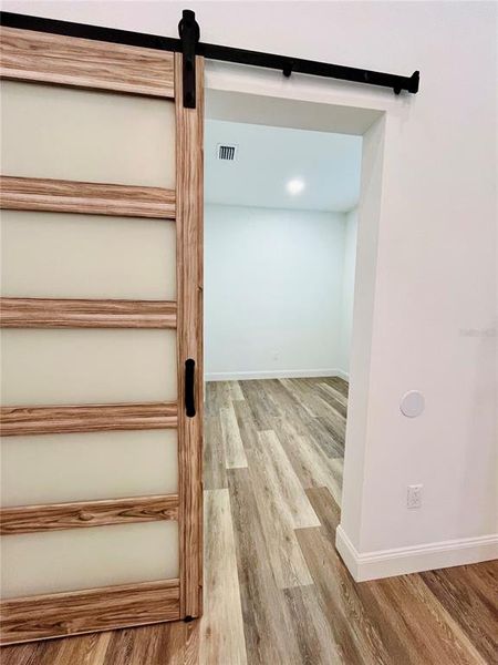 Office Barn Door