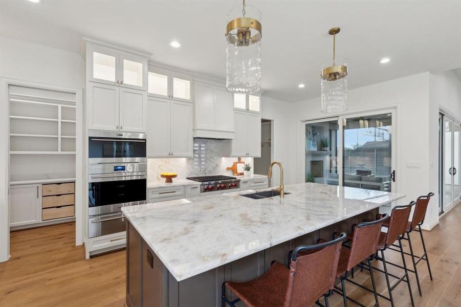 Furnished interior view inside a new home in , Dallas (Image 13).