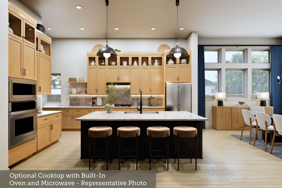 Furnished interior view inside a new home in COLTON - Parkview Collection, Todd Mission (Image 7).