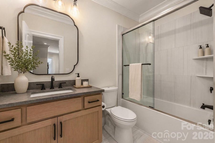 Furnished interior view inside a new home in , Stanley (Image 15).