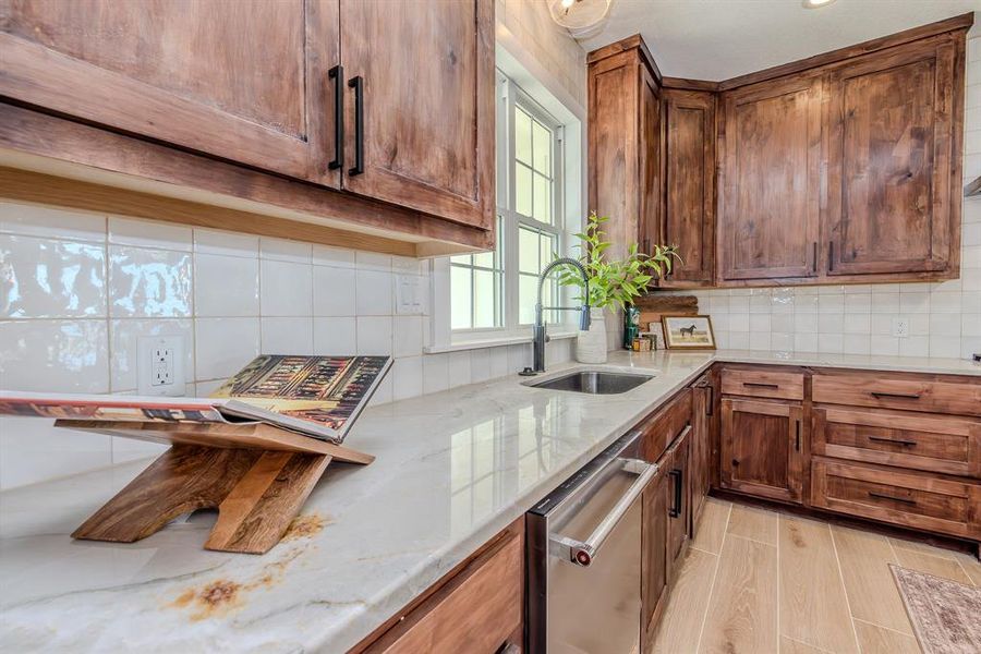 Furnished interior view inside a new home in , Graford (Image 29).
