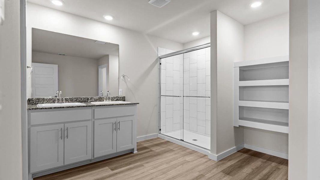 Furnished interior view inside a new home in Heritage Parks, Abilene (Image 5).