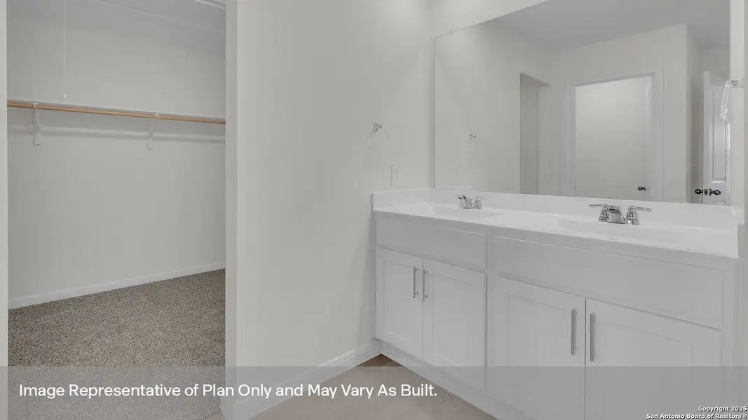 Furnished interior view inside a new home in Trace, San Marcos (Image 6).