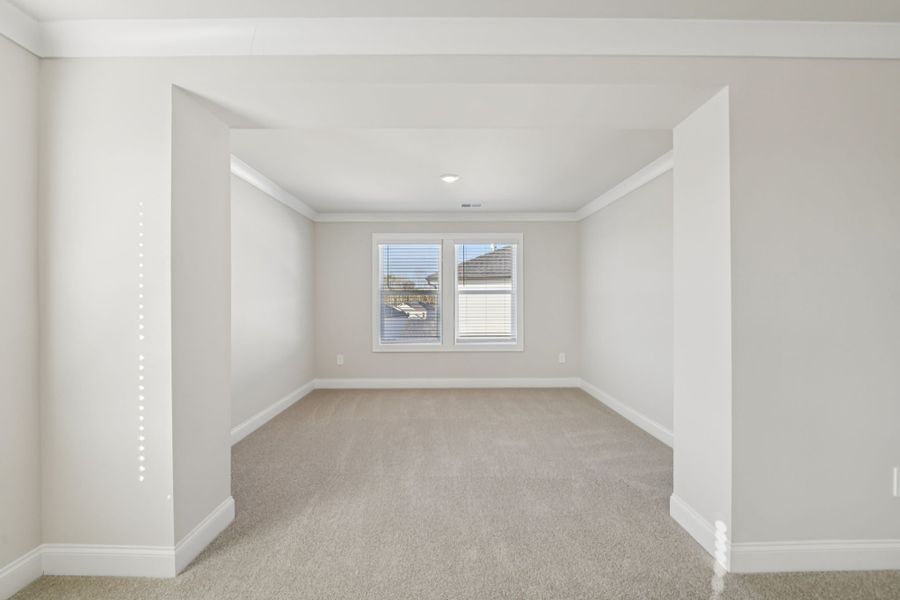 Spacious, unfurnished interior of a new home in Vines at Mill Creek - Legacy Series, Braselton (Image 21). Spacious, unfurnished interior of a new home in Vines at Mill Creek - Legacy Series, Braselton (Image 21).