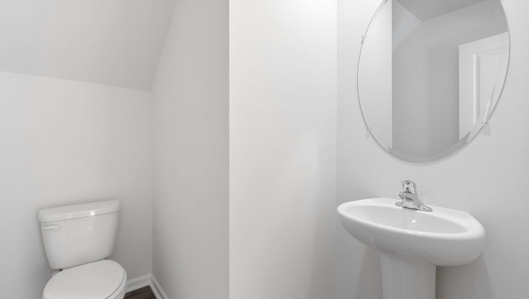 Representative unfurnished interior of a home built from the Rachel by D.R. Horton in Cambridge Creek, Piedmont (Image 15).