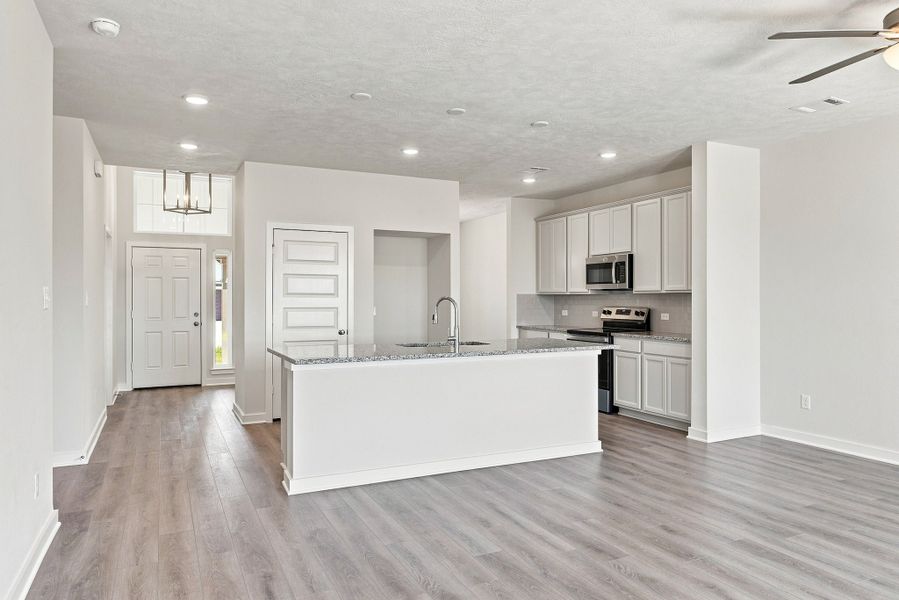 Furnished interior view inside a new home in Pleasant Hill, Bryan (Image 5).