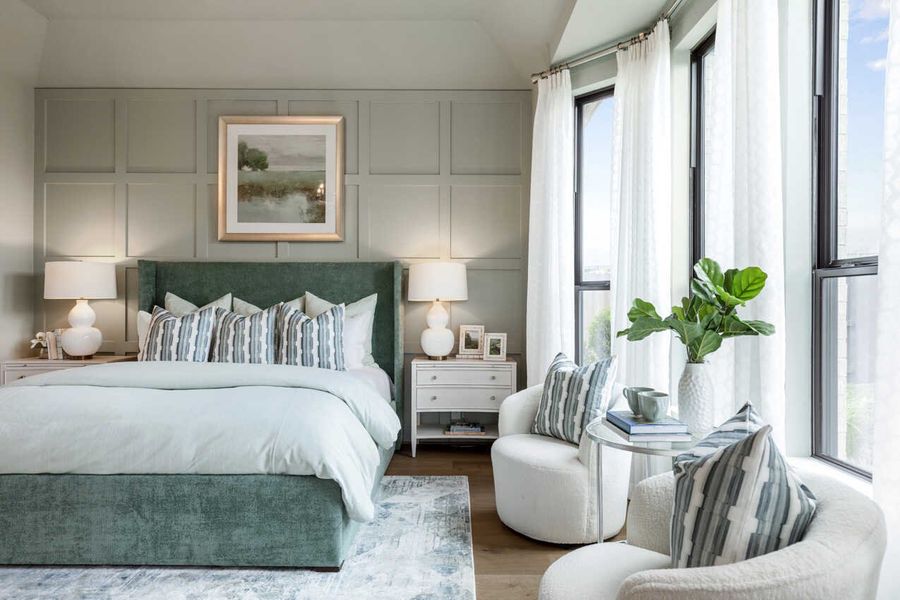 Representative Primary Bedroom - some options shown