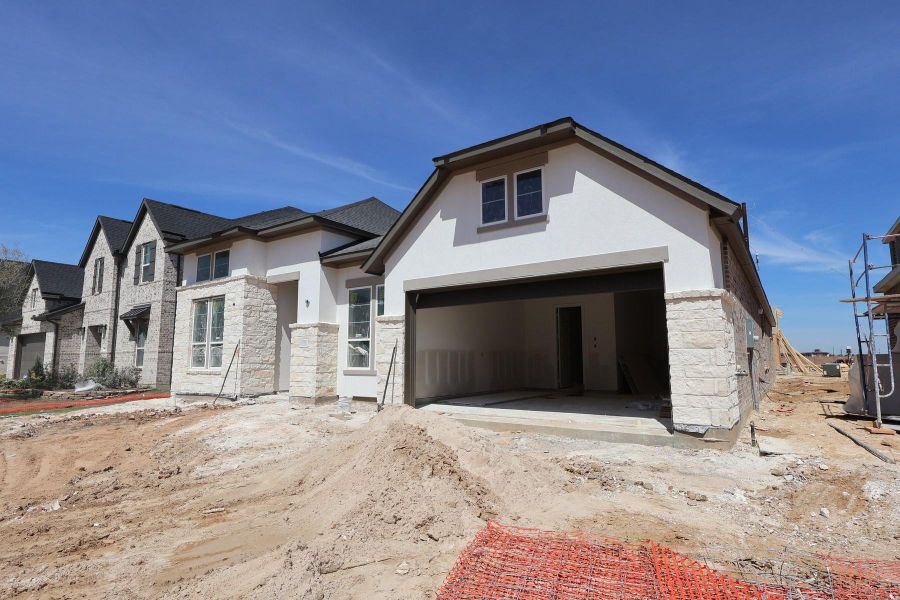 In-progress construction of a new home in Dunham Pointe, Cypress, TX (Image 43). In-progress construction of a new home in Dunham Pointe, Cypress, TX (Image 43).