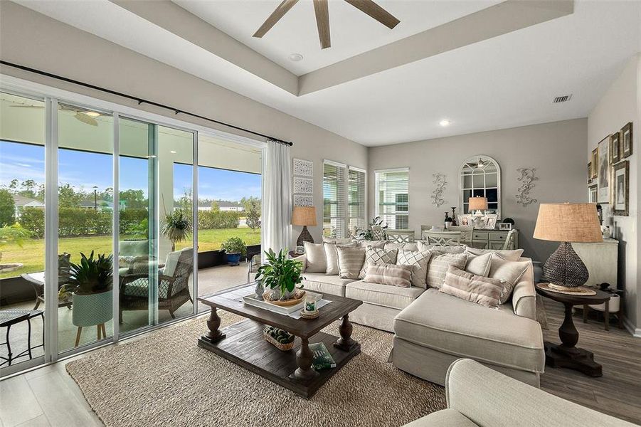 Furnished interior view inside a new home in Reverie at Palm Coast, Palm Coast (Image 14).