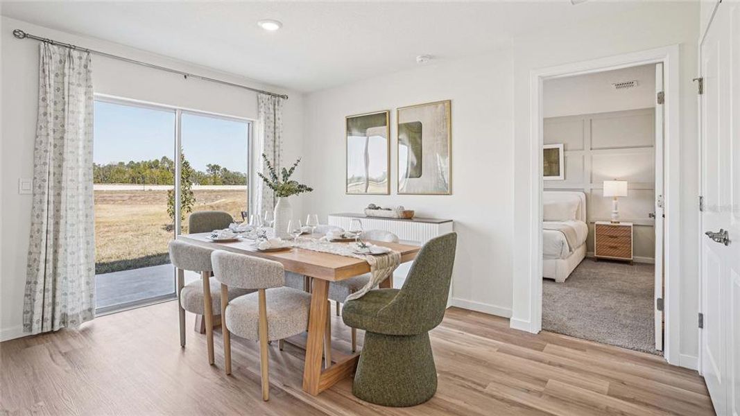 Furnished interior view inside a new home in McGinley Landing, Ocala (Image 22).