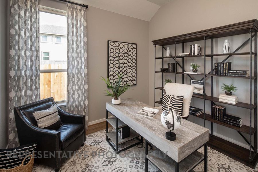 Furnished interior view inside a new home in Crosswinds, Kyle (Image 18). Furnished interior view inside a new home in Crosswinds, Kyle (Image 18).