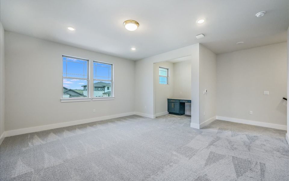 Spacious, unfurnished interior of a new home in Traditional Homes at Easton Park, Austin (Image 15).