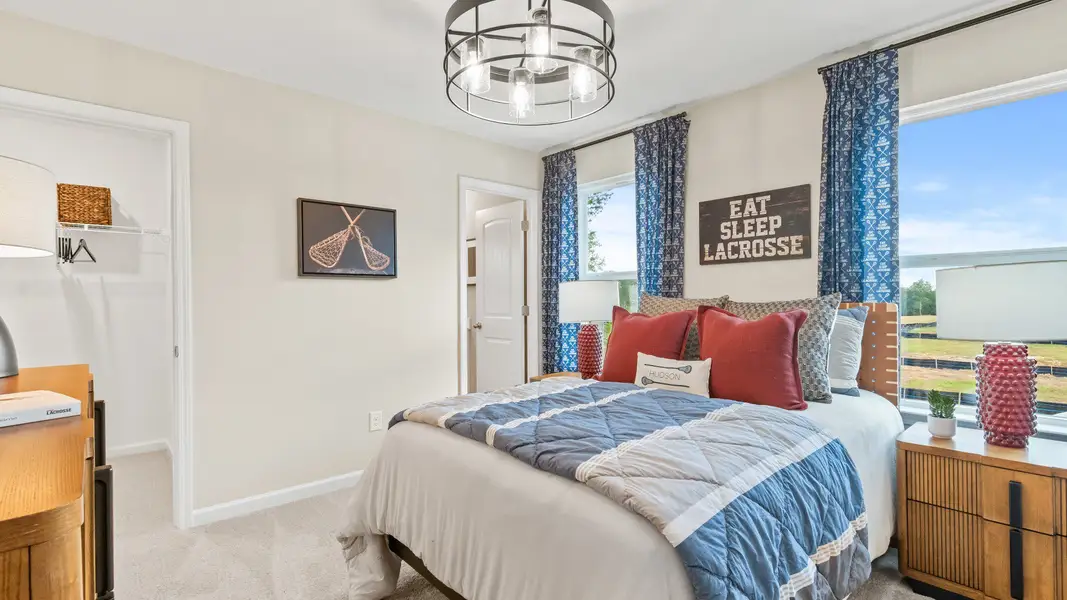Furnished interior view inside a new home in Hamilton Lakes, Lawrenceville (Image 25).