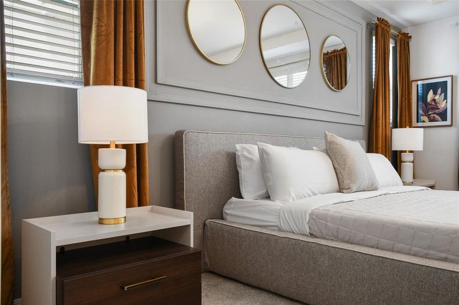 Furnished interior view inside a new home in , Kissimmee (Image 42).