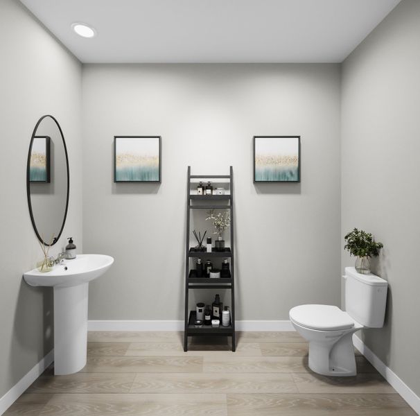 Furnished interior view inside a new home in Lake Bluff, Greeley (Image 8).